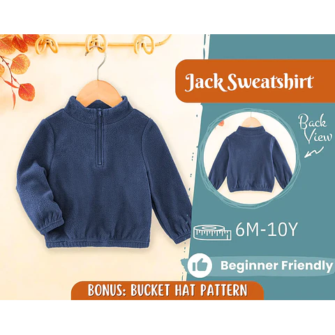 Sweatshirt Sewing Pattern for Kids, Easy Pattern, Kids Sewing Pattern, PDF Pattern, Beginner Pattern, Sewing Pattern Toddlers, Kids Pattern