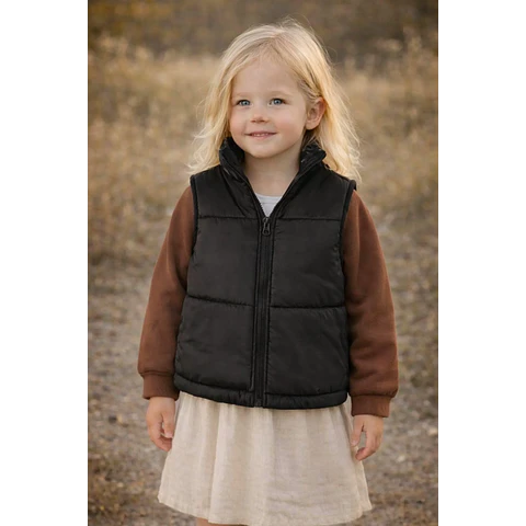 Puffer Vest Sewing Pattern for Kids, Puffer Vest, Kids Pattern, PDF Pattern, Beginner Pattern, Sewing Pattern Toddlers, Kids Jacket Pattern