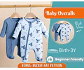 Baby Jumpsuit Sewing Pattern for Kids, Newborn Jumpsuit, Kids Pattern, PDF Pattern, Beginner Pattern, Sewing Pattern Toddlers, Kids Overalls