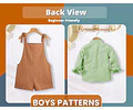 Sewing Patterns for Boys, Sewing Patterns, Kids Patterns, Top Pattern, Boys Pattern, Baby Patterns, Beginner Kids Pattern, Beginner Patterns