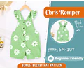 Romper Sewing Pattern for Kids, Romper Pattern, Kids Pattern, Overall Pattern, Beginner Pattern, Sewing Pattern Toddlers, Baby Pattern