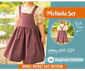 Dress and Blouse Pattern for Kids, Top Pattern, Kids Pattern, PDF Pattern, Beginner Pattern, Sewing Pattern Toddlers, Dress Sewing Pattern