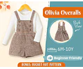Overalls Sewing Pattern for Kids, Overalls Pattern, Kids Pattern, Romper Pattern, Beginner Pattern, Sewing Pattern Toddlers, PDF Pattern