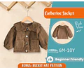Jacket Sewing Pattern for Kids, Jacket Pattern, Kids Sewing Pattern, PDF Pattern, Beginner Pattern, Sewing Pattern Toddlers, Kids Pattern