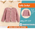 Jacket Sewing Pattern for Kids, Jacket Pattern, Kids Pattern, PDF Pattern, Beginner Pattern, Sewing Pattern Toddlers, Jacket Kids Pattern