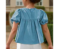 Top Sewing Pattern for Kids, Top Pattern, Kids Pattern, PDF Pattern, Beginner Pattern, Sewing Pattern Toddlers, Puff Sleeve Blouse Pattern