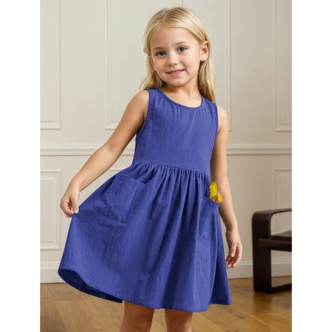 Dress Sewing Pattern for Kids, Dress Pattern, Kids Pattern, Summer Dress Pattern, Beginner Pattern, Sewing Pattern Toddlers, Baby Pattern