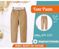 Pants Sewing Pattern for Kids, PDF Sewing Pattern, Kids Pattern, Baby Sewing Pattern, Beginner Pattern, Sewing Pattern Toddlers, Boy Pattern
