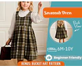 Dress Sewing Pattern for Kids, Dress Pattern, Kids Pattern, Dress for Kids, Beginner Pattern, Sewing Pattern Toddlers, PDF Sewing Pattern