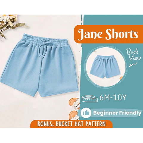 Kids Shorts Sewing Pattern, Shorts Pattern, Kids Pattern, Shorts for Kids, Beginner Pattern, Sewing Pattern Toddlers, Pants Pattern for Kids
