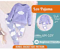 Pajama Sewing Pattern for Kids, Sweatshirt Pattern, Kids Pattern, PDF Pattern, Beginner Pattern, Sewing Pattern Toddlers, Pants Pattern