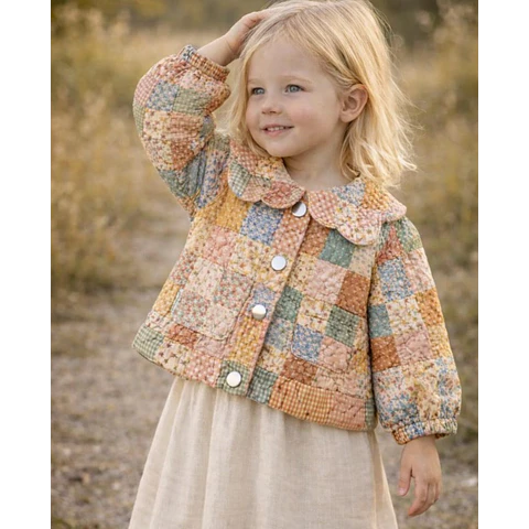 Quilted Jacket Sewing Pattern for Kids, Jacket Pattern, Kids Pattern, PDF Pattern, Beginner Pattern, Sewing Pattern Toddlers, Coat Pattern