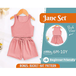 Top and Shorts Pattern for Kids, Top Pattern, Kids Pattern, PDF Pattern, Beginner Pattern, Sewing Pattern Toddlers, Shorts Pattern, Easy Top