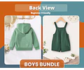 Boys Bundle, Kids Pattern, Sewing Patterns for Kids, PDF Pattern, Beginner Pattern, Romper Pattern, Kids Sewing Patterns, Shirt Pattern