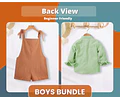 Boys Bundle, Kids Pattern, Sewing Patterns for Kids, PDF Pattern, Beginner Pattern, Romper Pattern, Kids Sewing Patterns, Shirt Pattern