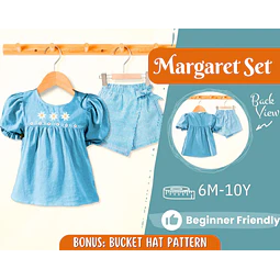 Top and Skort Pattern for Kids, Top Pattern, Kids Pattern, PDF Pattern, Beginner Pattern, Sewing Pattern Toddlers, Skort Pattern, Easy Top