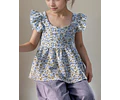 Top Sewing Pattern for Kids, Top Pattern, Kids Pattern, Girl Pattern, Beginner Pattern, Sewing Pattern Toddlers, PDF Pattern, Blouse Pattern