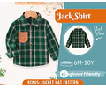 Shirt Sewing Pattern for Kids, Boy's Shirt Pattern, Kids Pattern, PDF Pattern, Beginner Pattern, Sewing Pattern Toddlers, Kids Shirt Pattern