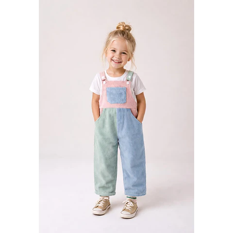 Overalls Sewing Pattern for Kids, Overalls Pattern, Kids Pattern, Jumpsuit Pattern, Beginner Pattern, Sewing Pattern Toddlers, Baby Pattern