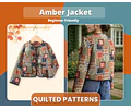 Quilted Bundle, Quilted Pattern, Sewing Patterns for Kids, PDF Pattern, Vest Pattern, Kids Sewing Patterns, Kids Patterns, Jacket Pattern