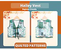 Quilted Bundle, Quilted Pattern, Sewing Patterns for Kids, PDF Pattern, Vest Pattern, Kids Sewing Patterns, Kids Patterns, Jacket Pattern