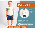 T-Shirt and Shorts Pattern for Kids, T-Shirt Pattern, Kids Pattern, PDF Pattern, Beginner Pattern, Sewing Pattern Toddlers, Shorts Pattern