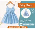 Dress Sewing Pattern for Kids, Dress Pattern, Kids Pattern, Summer Dress Pattern, Beginner Pattern, Sewing Pattern Toddlers, Baby Pattern