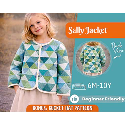 Jacket Sewing Pattern for Kids, Jacket Pattern, Kids Pattern, PDF Pattern, Beginner Pattern, Sewing Pattern Toddlers, Quilted Jacket Pattern