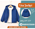 Jacket Sewing Pattern for Kids, Jacket Pattern, Kids Sewing Pattern, PDF Pattern, Beginner Pattern, Sewing Pattern Toddlers, Coat Pattern
