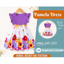 Dress Sewing Pattern for Kids, Dress Pattern, Kids Pattern, Summer Dress Pattern, Beginner Pattern, Sewing Pattern Toddlers, Baby Pattern