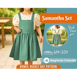 Dress and Blouse Pattern for Kids, Top Pattern, Kids Pattern, PDF Pattern, Beginner Pattern, Sewing Pattern Toddlers, Dress Sewing Pattern