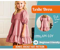 Dress Sewing Pattern for Kids, Dress Pattern, Kids Pattern, Summer Dress Pattern, Beginner Pattern, Sewing Pattern Toddlers, Baby Pattern