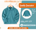 Sweater Sewing Pattern for Kids, Sweatshirt Pattern, Kids Pattern, PDF Pattern, Beginner Pattern, Sewing Pattern Toddlers, Kids Sweatshirt