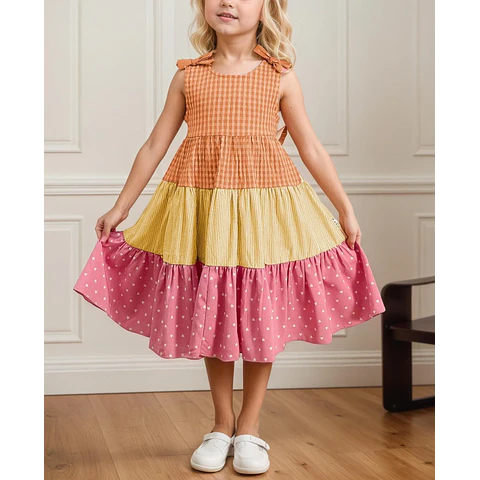 Dress Sewing Pattern for Kids, Dress Pattern, Kids Pattern, Long Dress Pattern, Beginner Pattern, Sewing Pattern Toddlers, PDF Pattern