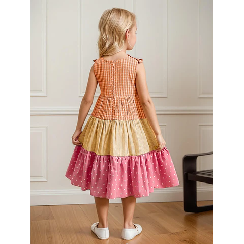 Dress Sewing Pattern for Kids, Dress Pattern, Kids Pattern, Long Dress Pattern, Beginner Pattern, Sewing Pattern Toddlers, PDF Pattern