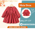 Dress Sewing Pattern for Kids, Dress Pattern, Kids Pattern, PDF Pattern, Beginner Pattern, Sewing Pattern Toddlers, Girl Dress Pattern