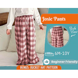 Pajama Pants Sewing Pattern for Kids, Pants Pattern, Kids Pattern, PDF Pattern, Beginner Pattern, Sewing Pattern Toddlers, Pyjamas Pattern