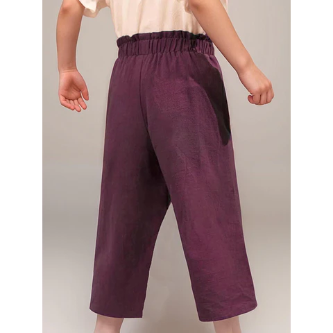 Pants Sewing Pattern for Kids, Elastic Waistband Pants Pattern, Kids Pattern, Baby Sewing Pattern, Beginner Pattern, Sewing Pattern Toddlers