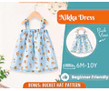 Dress Sewing Pattern for Kids, Dress Pattern, Kids Pattern, Summer Dress Pattern, Beginner Pattern, Sewing Pattern Toddlers, Baby Pattern