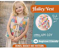 Vest Sewing Pattern for Kids, Kids Vest, Kids Pattern, PDF Pattern, Beginner Pattern, Sewing Pattern Toddlers, Quilted Vest Pattern