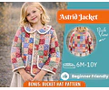 Jacket Sewing Pattern for Kids, Jacket Pattern, Kids Pattern, PDF Pattern, Beginner Pattern, Sewing Pattern Toddlers, Quilted Jacket Pattern