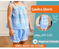 Kids Shorts Sewing Pattern, Shorts Pattern, Kids Pattern, Sewing Pattern, Beginner Pattern, Sewing Pattern Toddlers, Baby Sewing Pattern