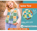 Quilted Vest Sewing Pattern for Kids, Vest Pattern, Kids Pattern, PDF Pattern, Beginner Pattern, Sewing Pattern Toddlers, Kids Vest Pattern