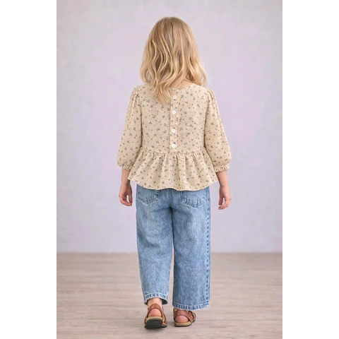 Girl Blouse Pattern, Sewing Pattern for Kids, Kids Pattern, Toddler Blouse Pattern, Beginner Pattern, Sewing Pattern Toddlers, Baby Pattern