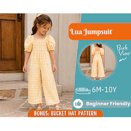 Overalls Sewing Pattern for Kids, Overalls Pattern, Kids Pattern, Jumpsuit Pattern, Beginner Pattern, Sewing Pattern Toddlers, Baby Pattern