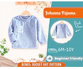 Pajama Sweatshirt Sewing Pattern for Kids, Sweatshirt Pattern, Kids Pattern, PDF Pattern, Beginner Pattern, Sewing Pattern Toddlers, Pyjamas