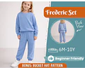 Hoodie and Pants Pattern for Kids, Hoodie Pattern, Kids Pattern, PDF Pattern, Beginner Pattern, Sewing Pattern Toddlers, Pants Pattern