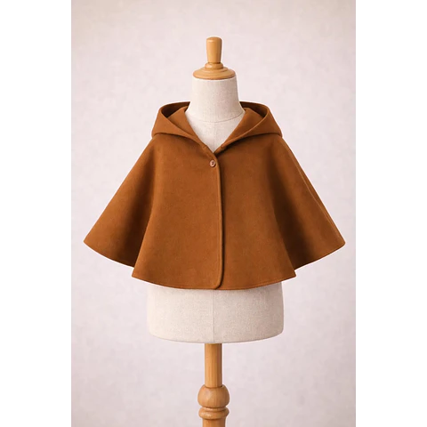 Cape Sewing Pattern for Kids, Capelet Pattern, Kids Pattern, Easy PDF Pattern, Beginner Pattern, Sewing Pattern Toddlers, Baby Pattern