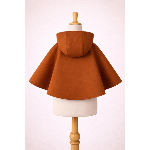 Cape Sewing Pattern for Kids, Capelet Pattern, Kids Pattern, Easy PDF Pattern, Beginner Pattern, Sewing Pattern Toddlers, Baby Pattern