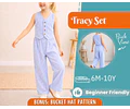 Top and Pants Pattern for Kids, Top Pattern, Kids Pattern, PDF Pattern, Beginner Pattern, Sewing Pattern Toddlers, Pants Pattern